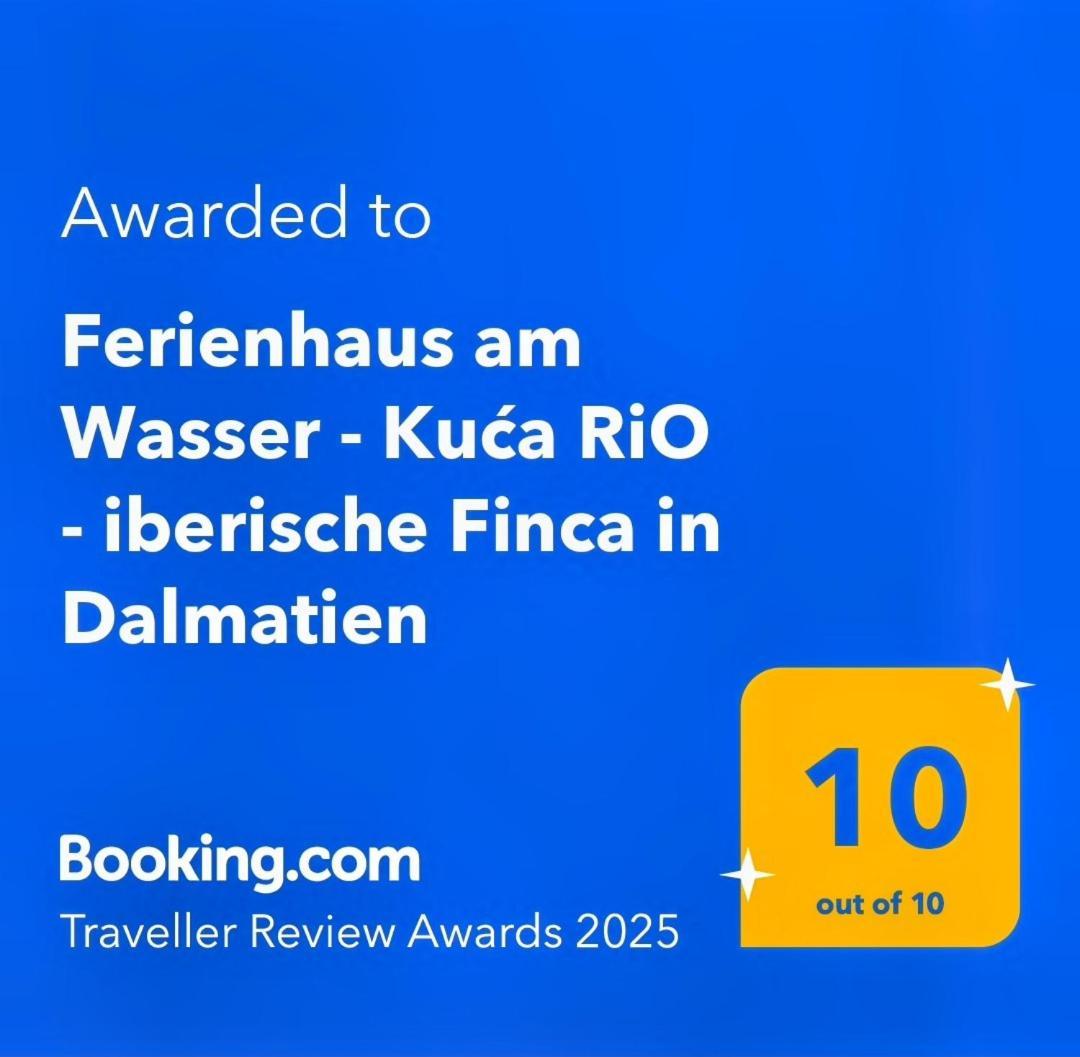 Ferienhaus Am Wasser - Kuca Rio - Iberische Finca In Dalmatien Bilice Exterior foto